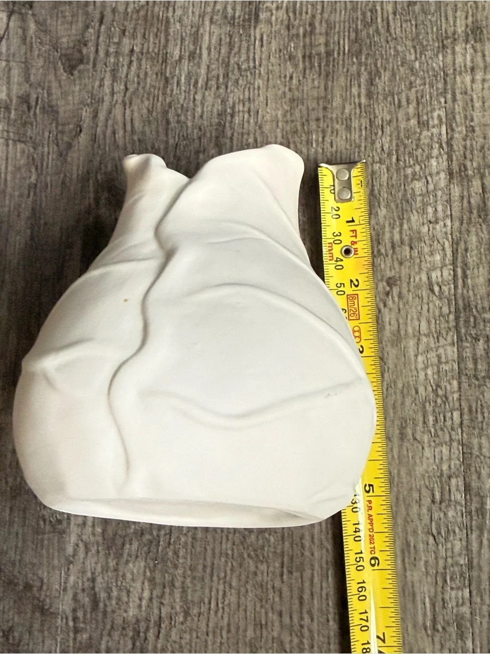 Neutral White Ceramic Leaf Vase Set of 3 - Home Accents